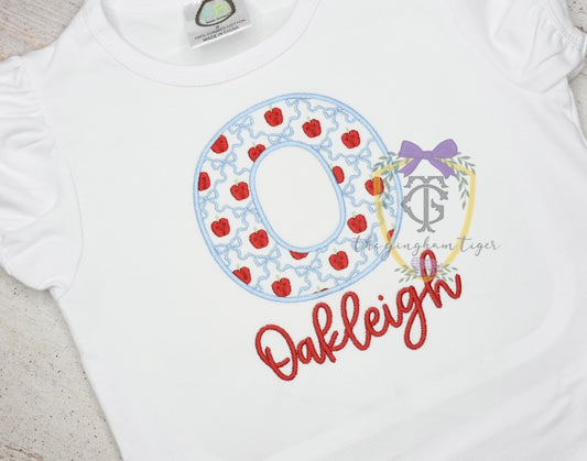 Grandmillenial School Alphabet Tee