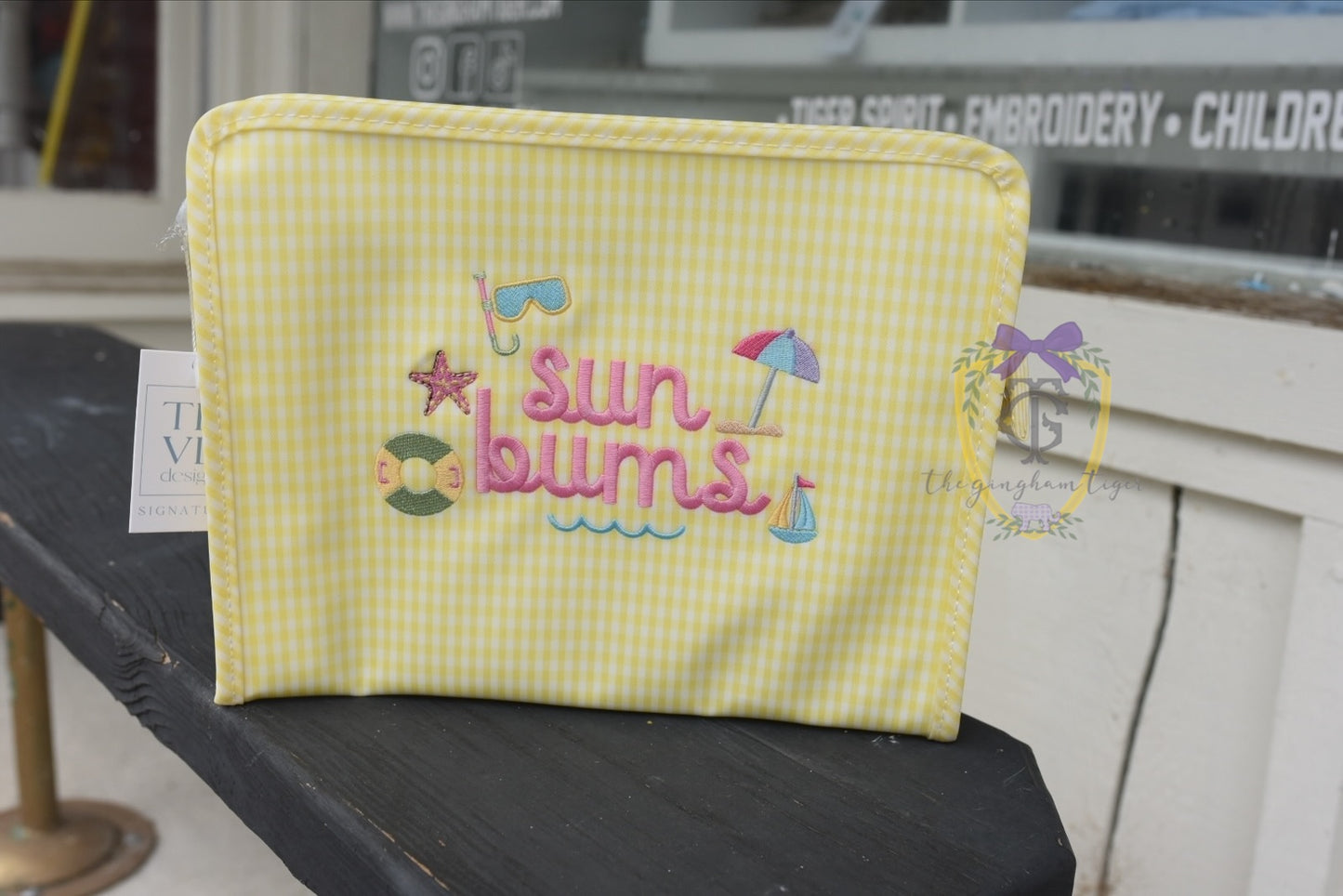TRVL Design Buttercup Gingham Roadie