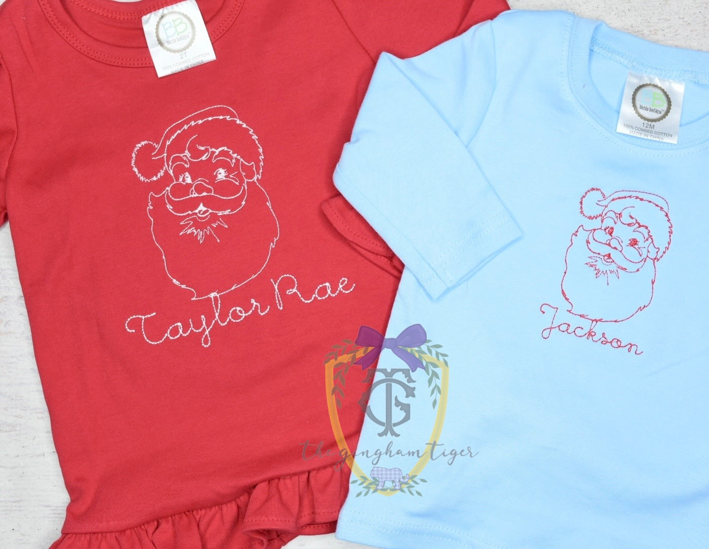 Vintage Santa Tee, Sweatshirt or Bubble