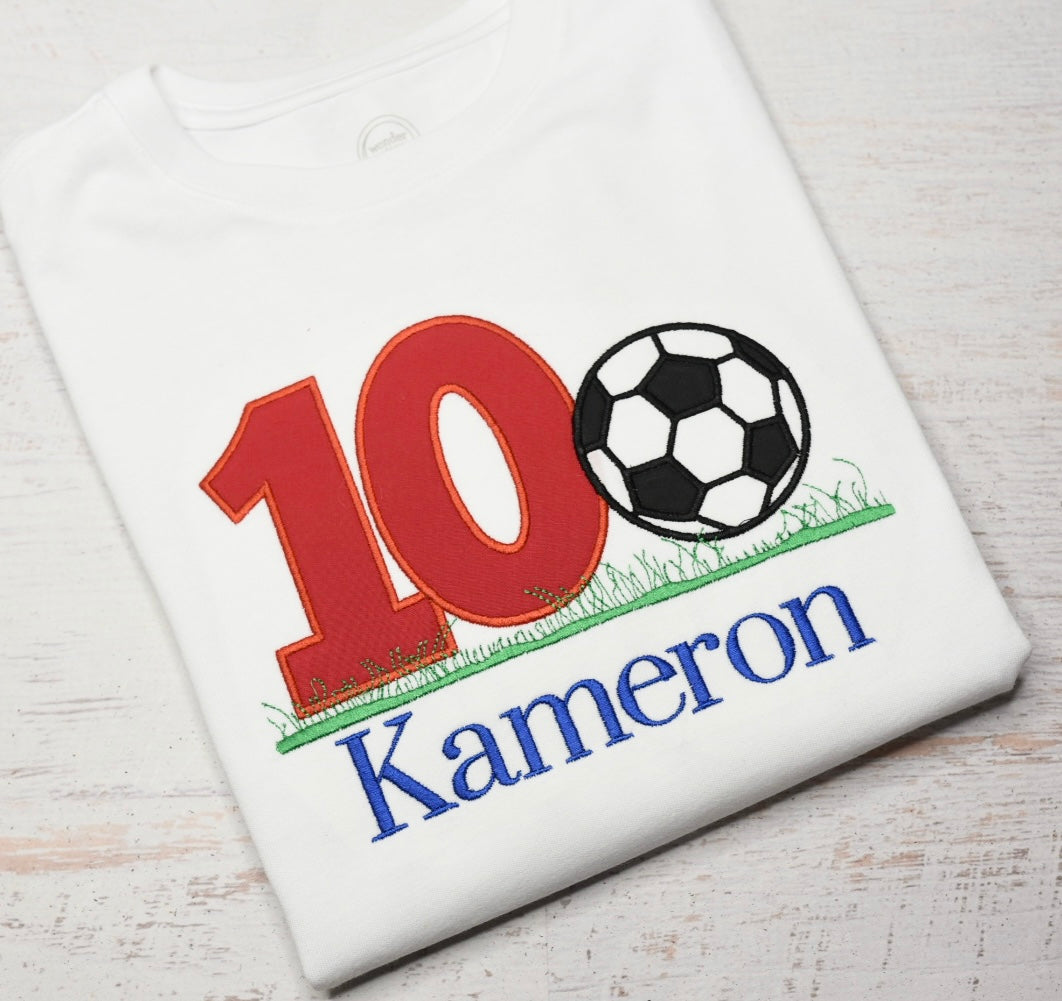 Soccer Birthday Shirt