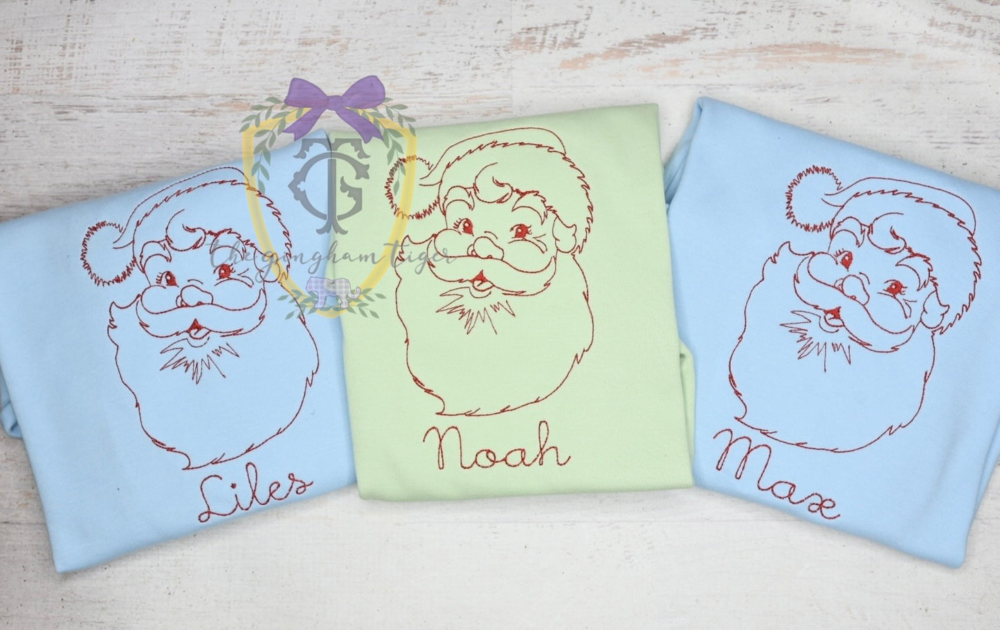 Vintage Santa Tee, Sweatshirt or Bubble