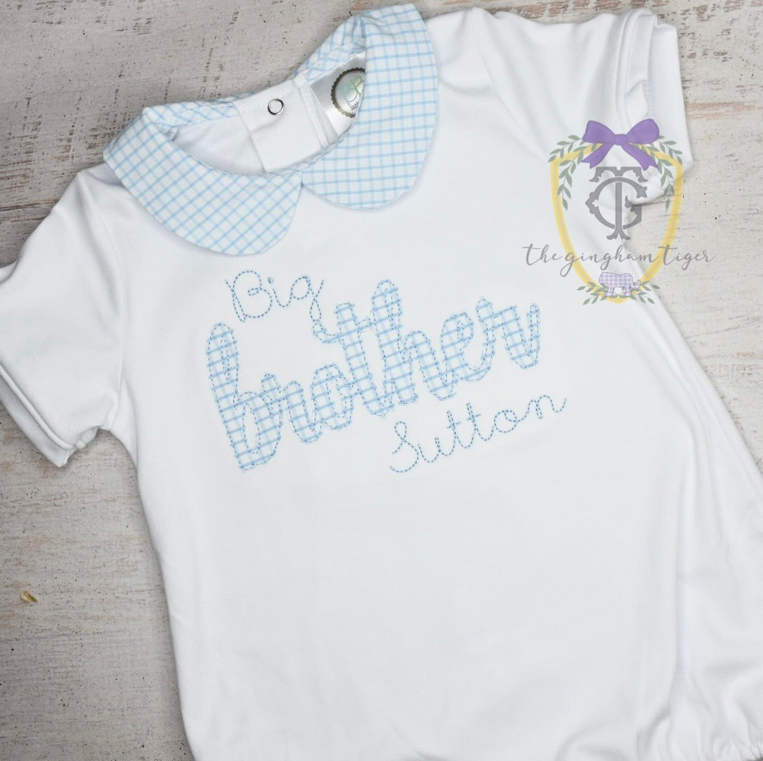 Big or Little Sister/Brother Applique