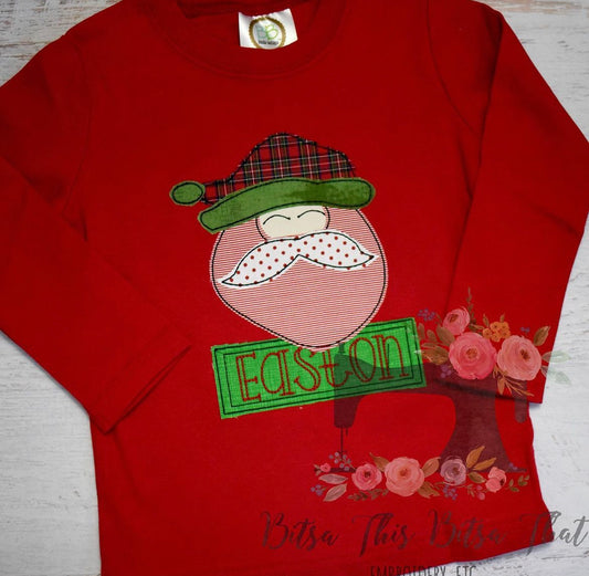 Santa Applique Tee