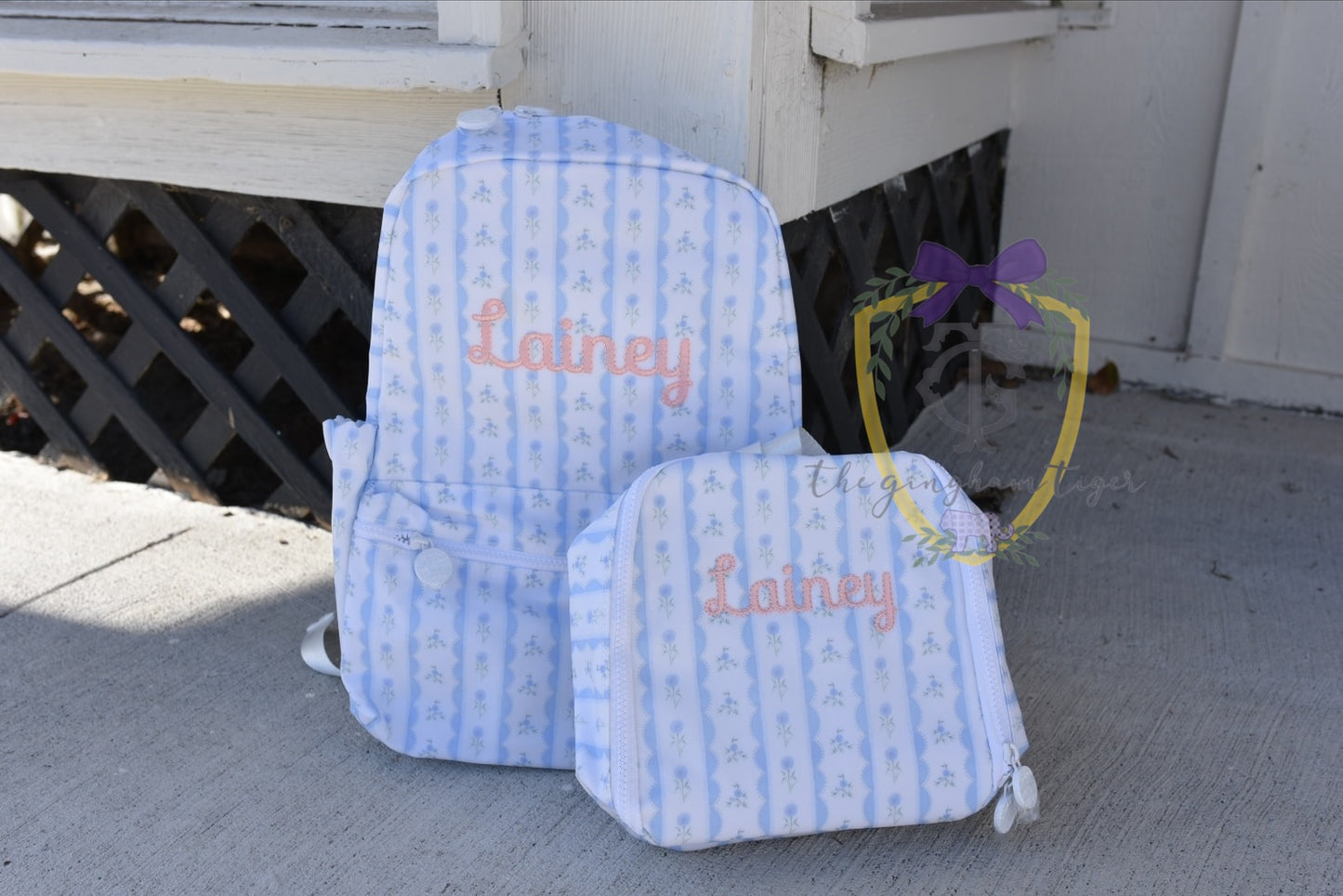 Floral Ribbon TRVL Backpacker