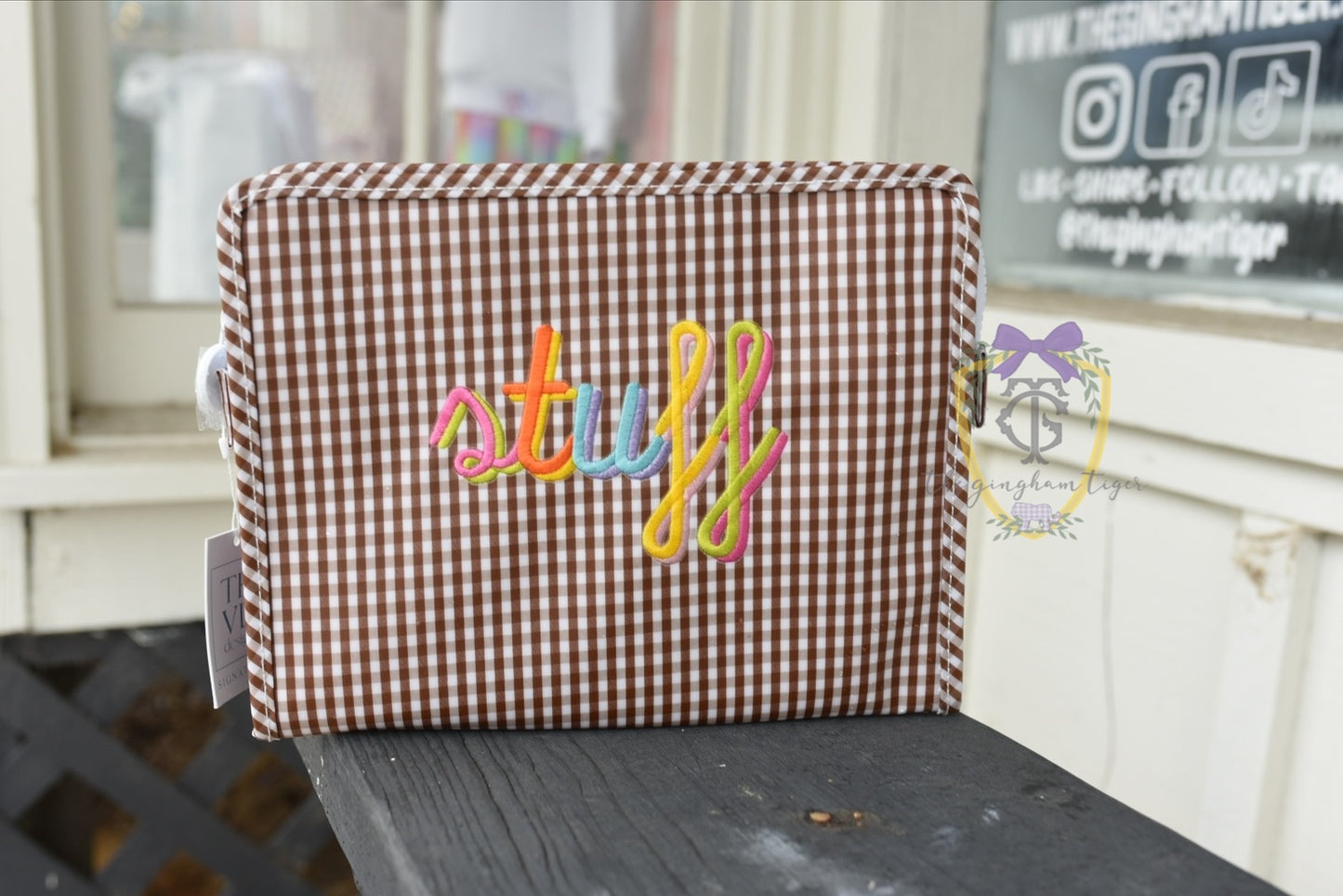 Coco Gingham TRVL Roadie