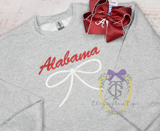 Embroidered Alabama Sweatshirt