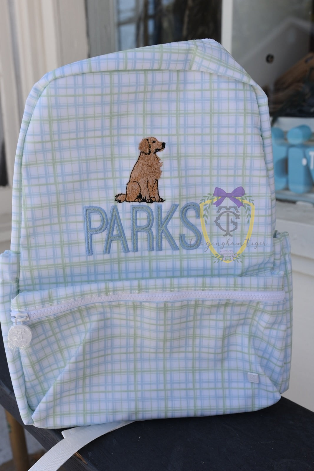 Classic Plaid Backpack TRVL