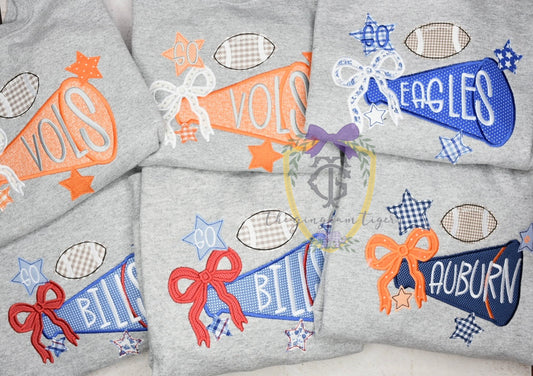 Megaphone Team Applique Sweatshirt