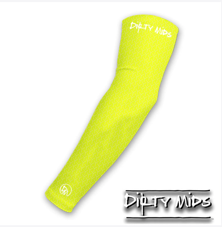 Compression Arm Sleeves - Highlighter