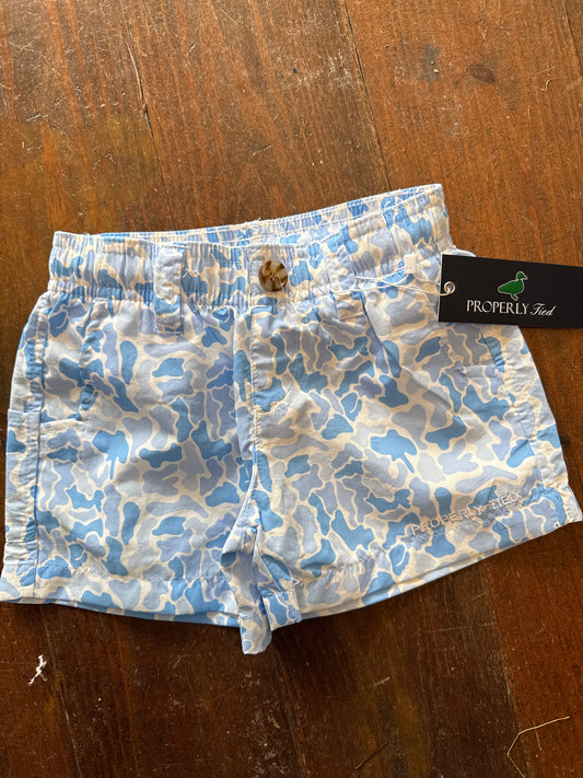 Properly Tied Mallard Short River Camo