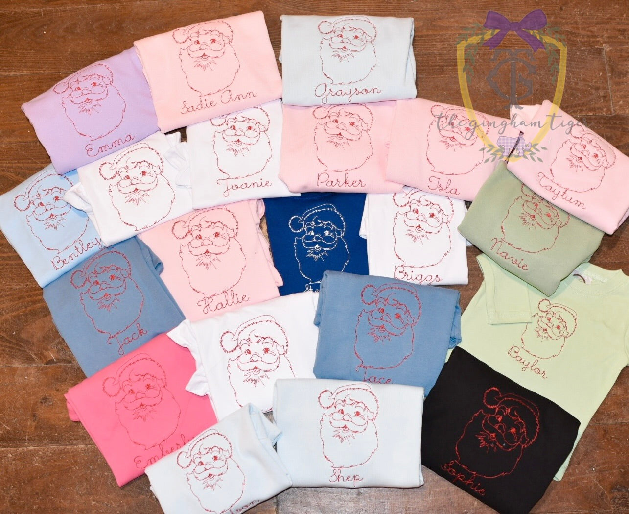 Vintage Santa Tee, Sweatshirt or Bubble