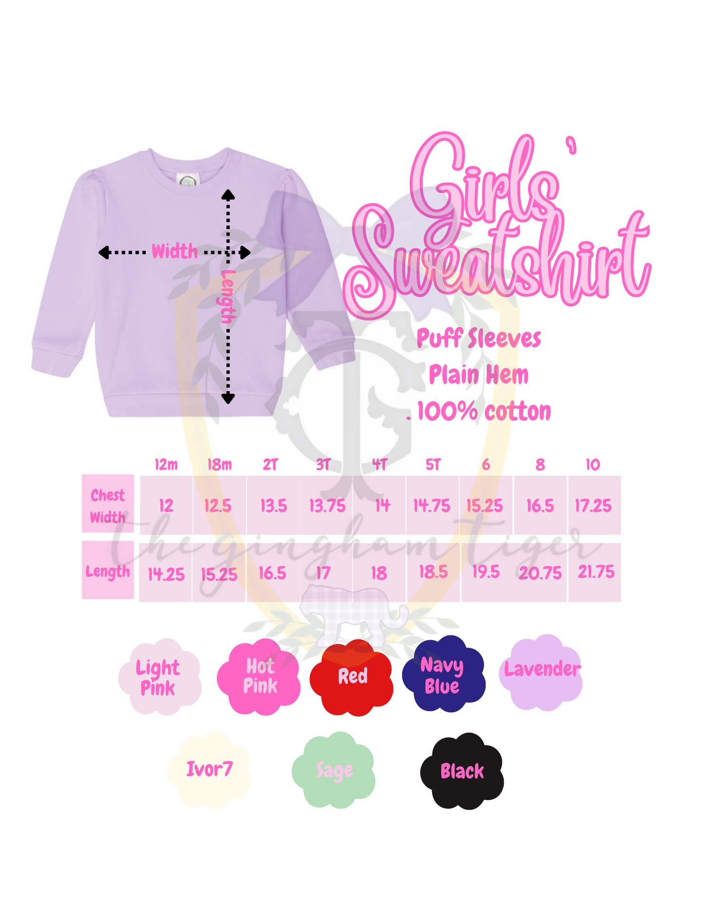 Rainbow Name Embroidered Sweatshirt or bubble