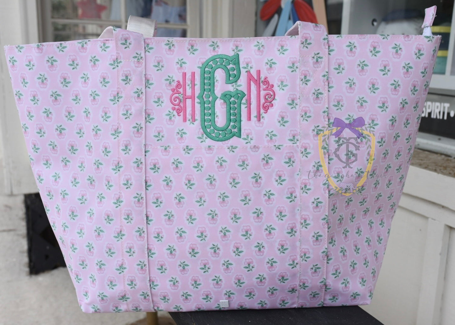 JUMBO TRVL Tote - PETITE FLEUR PINK
