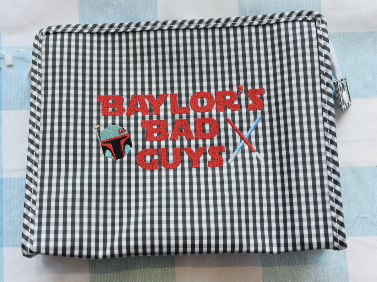 Black Gingham TRVL Roadie