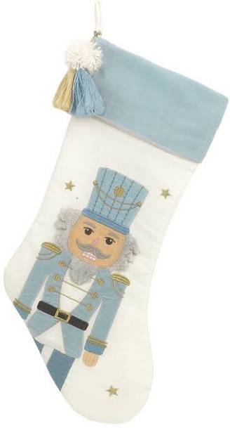 Mon Ami Tassled Nutcracker Stocking