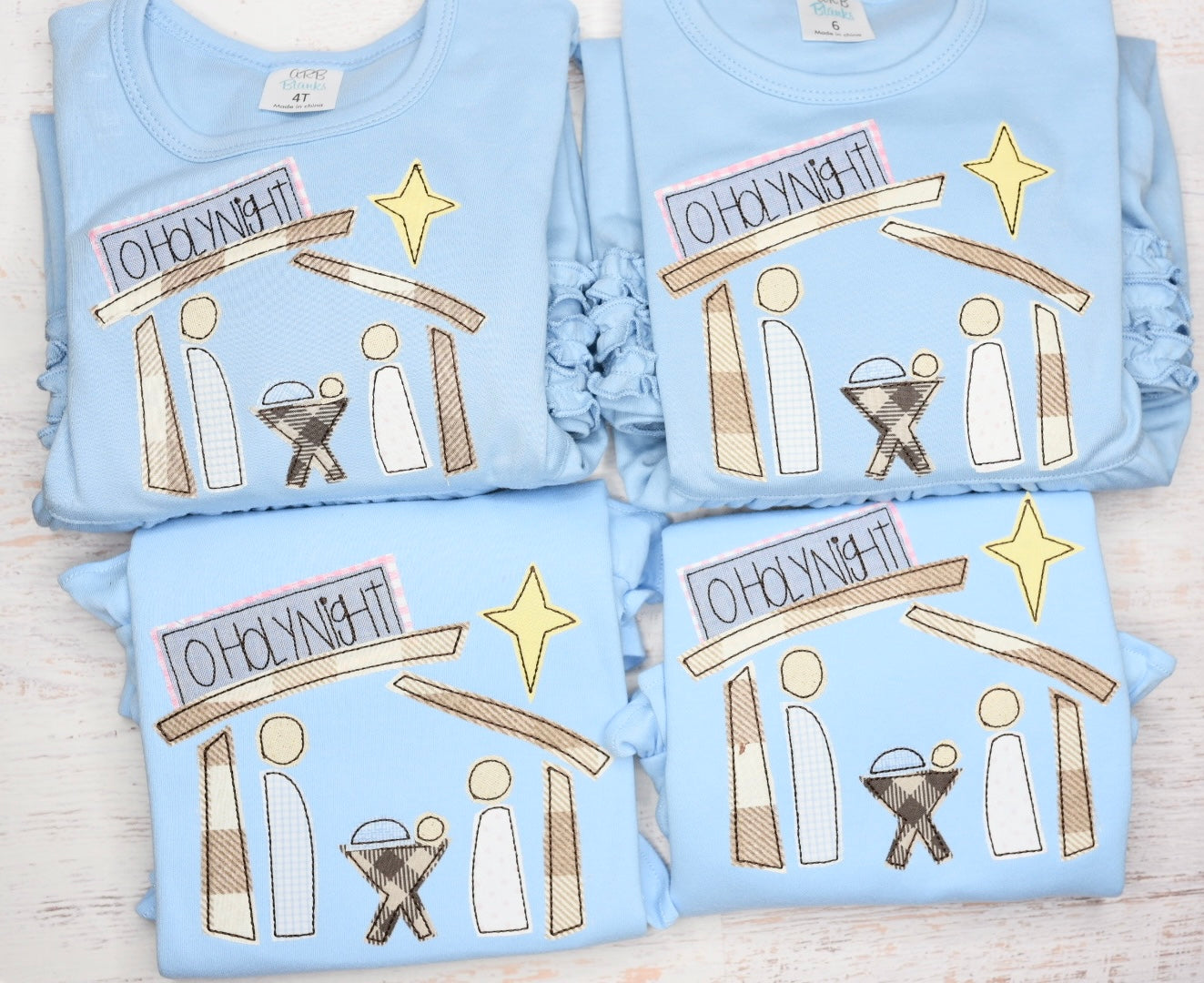 Nativity Applique Tee