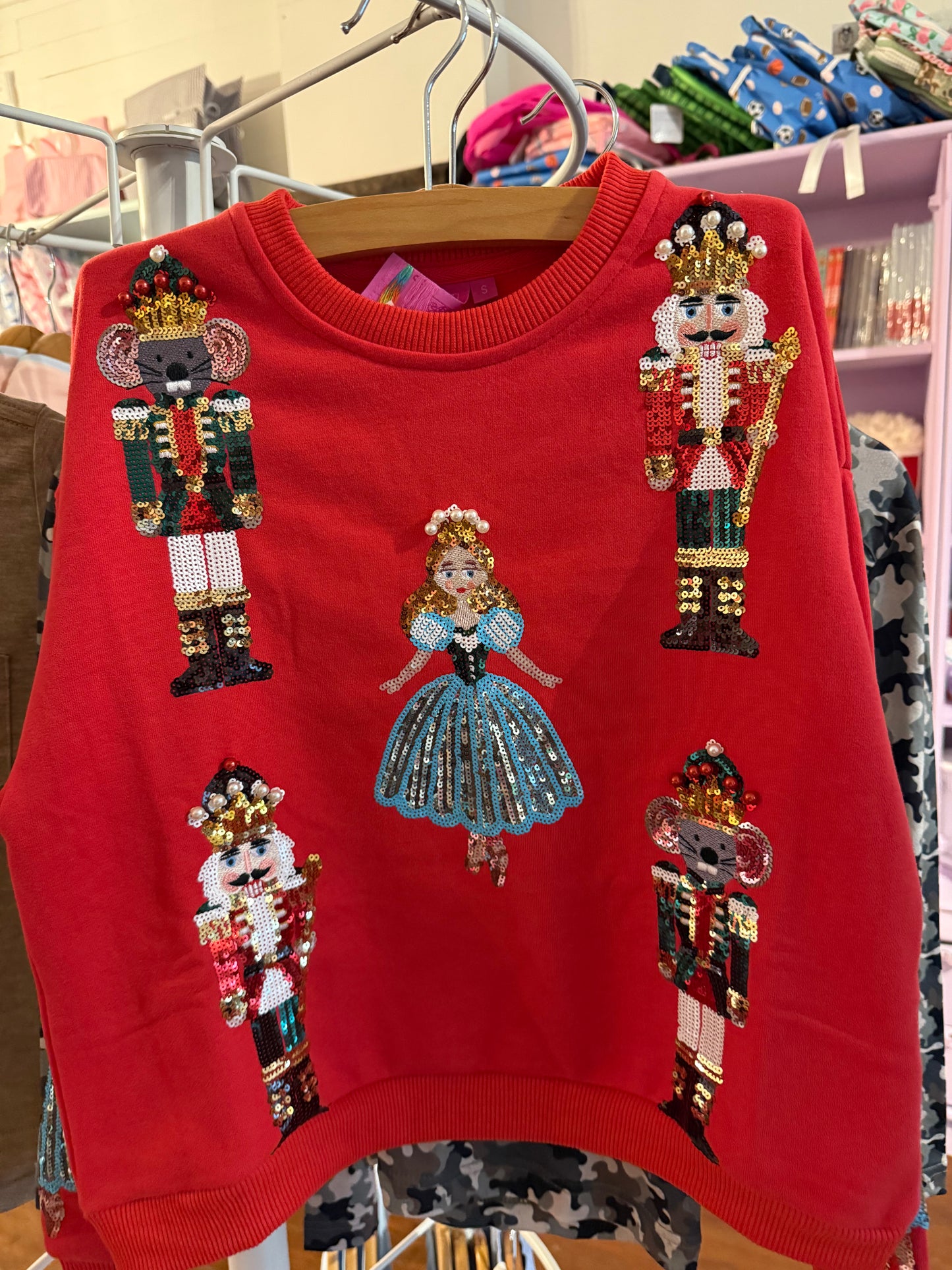 Queen of Sparkles - Youth Nutcracker Sweatshirt