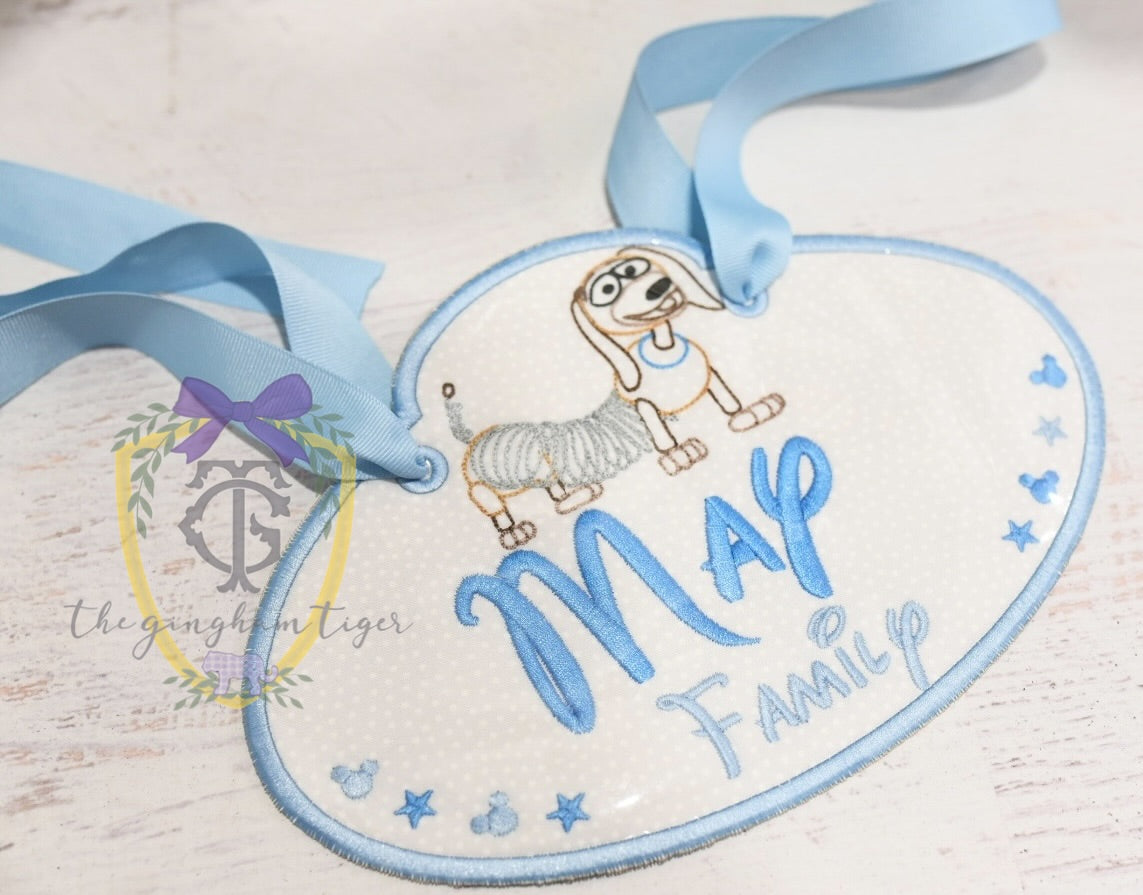 Toy Dog Stroller Tag