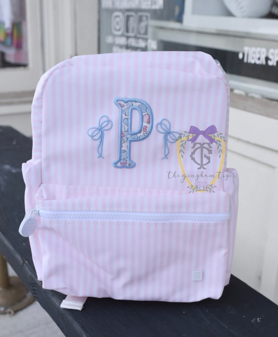 Trvl Mini Backpacker - PImlico Stripe Pink