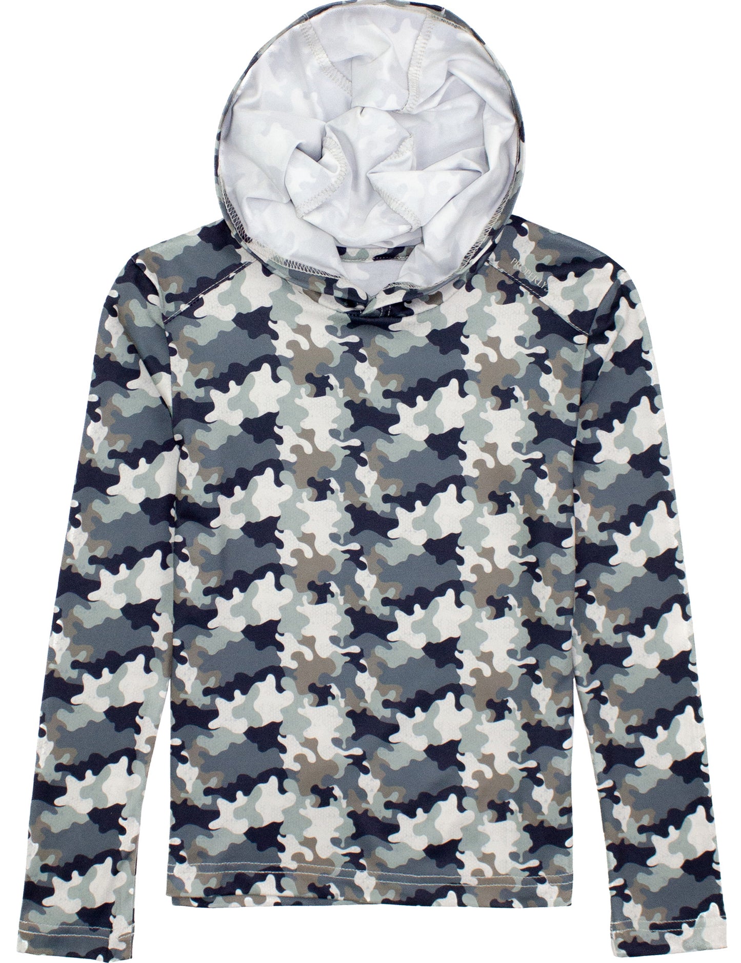 Boys Ravine Hoodie - Backwater Camo