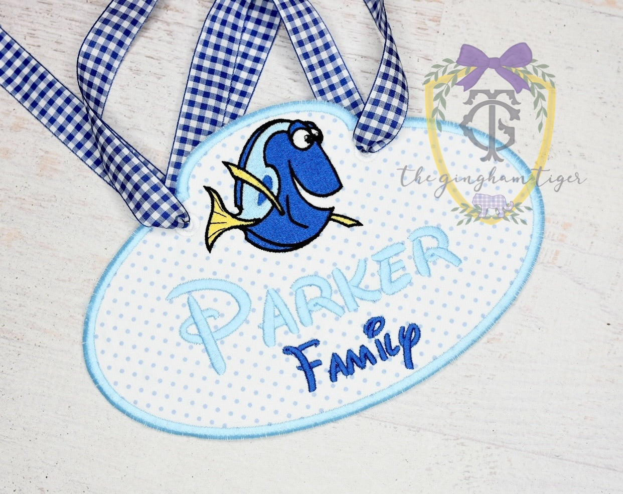 Forgetful Fish Stroller Tag