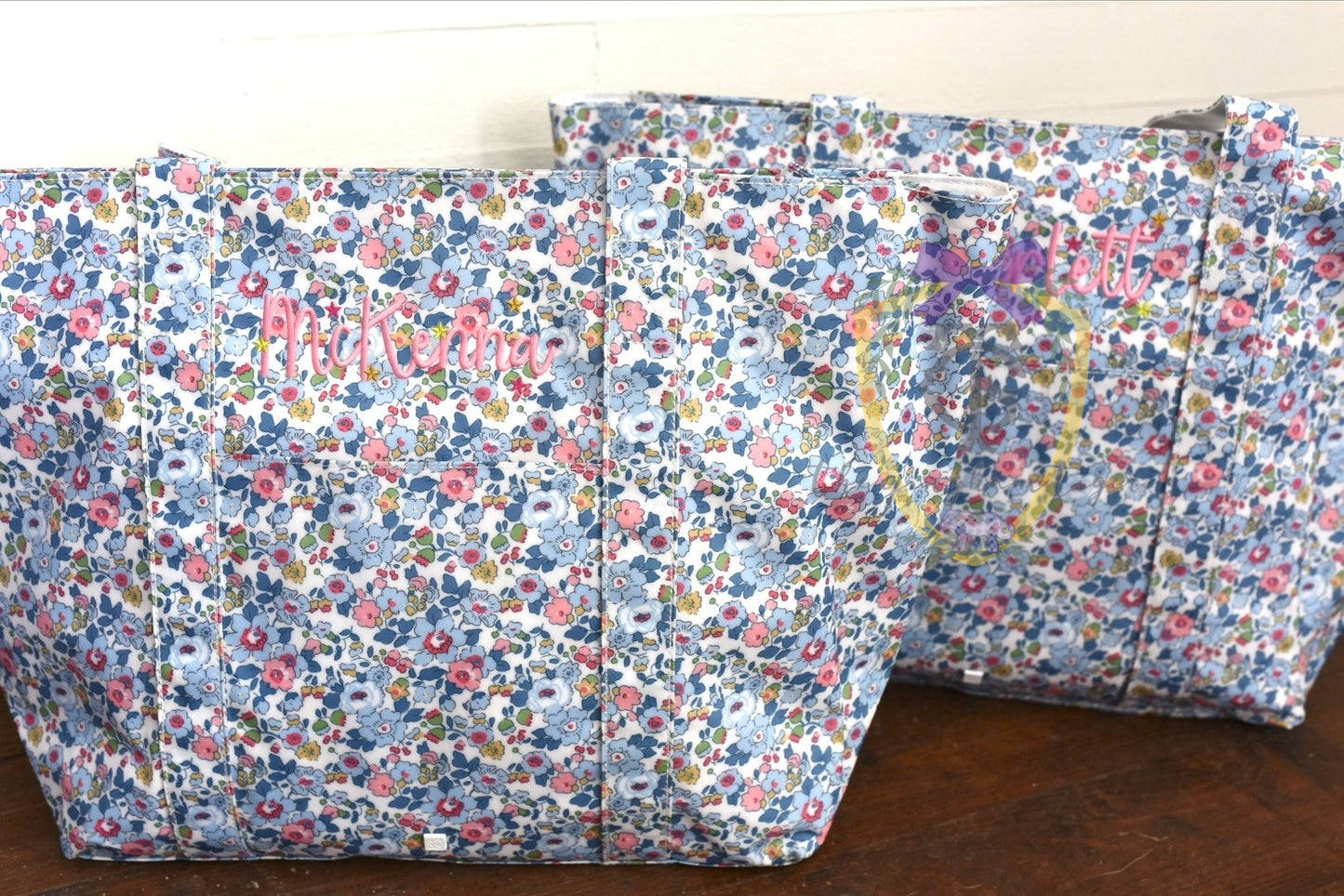 Jumbo XL TRVL tote - Bridgehampton Floral