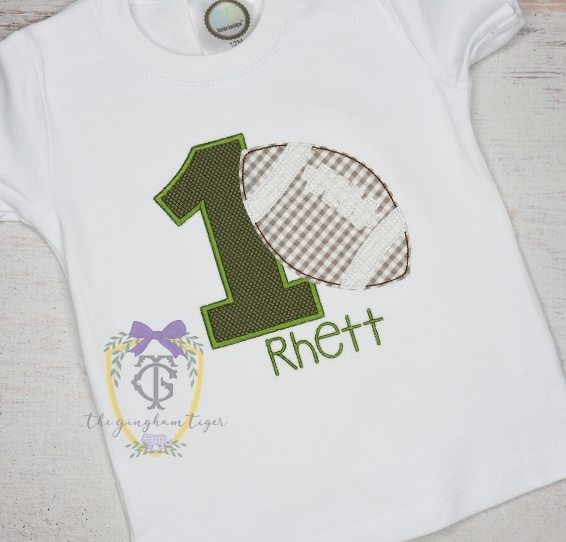 Football Birthday Shirt