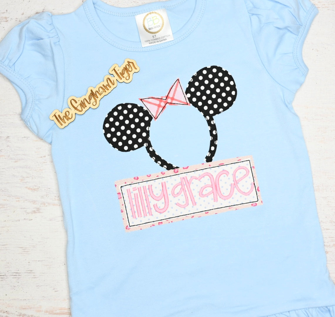 Mouse Ears Applique Shirt