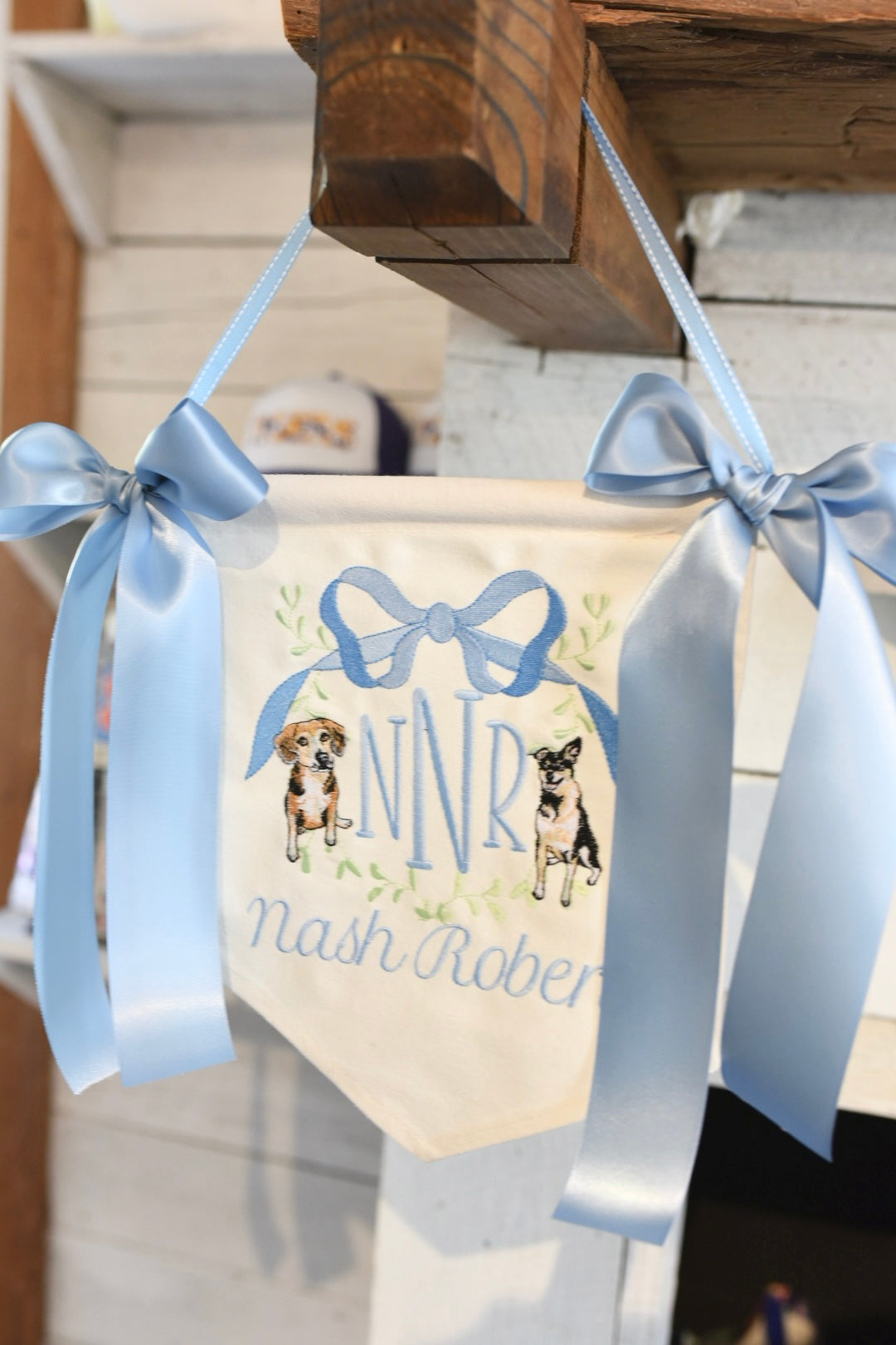 Custom Baby Banner Crest