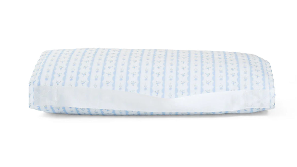 TRVL Nap Mat - Ribbon Floral Blue