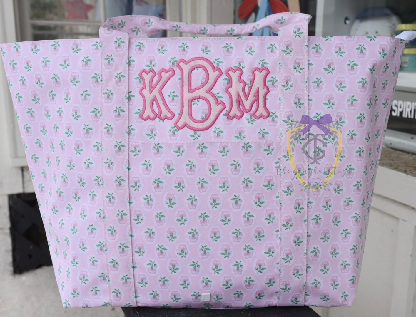 JUMBO TRVL Tote - PETITE FLEUR PINK