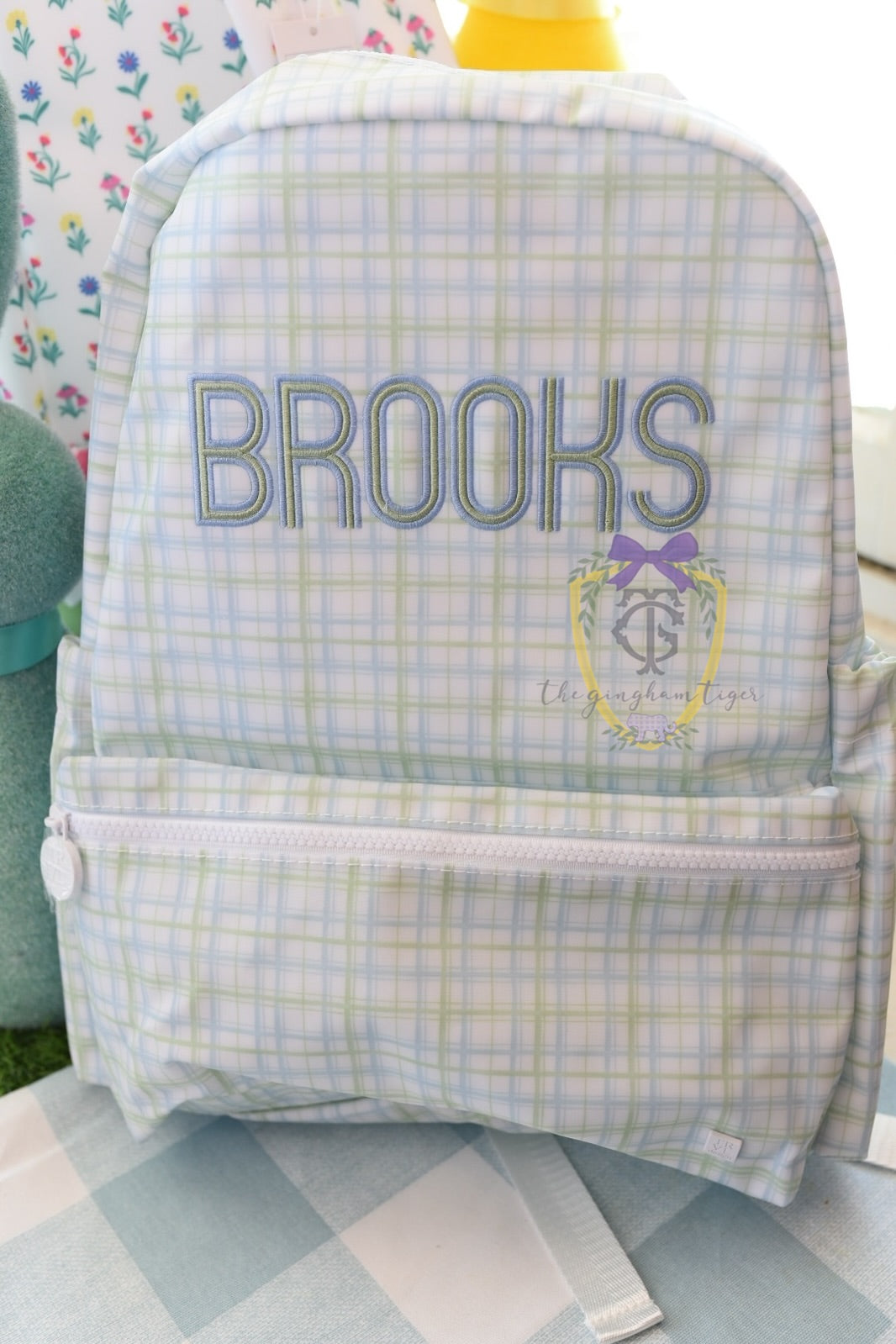 Classic Plaid Backpack TRVL