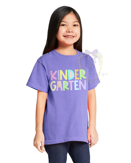 Pastel Block Grade Tee