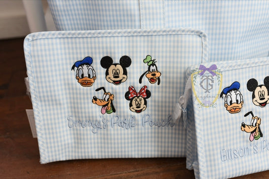 Mouse Friends Park Pouch