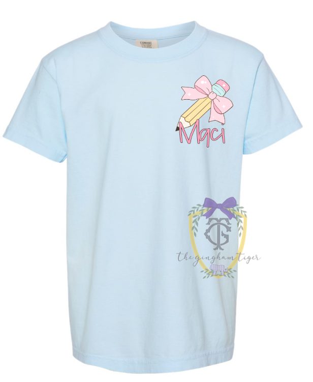 Back To School Girly Things Tee