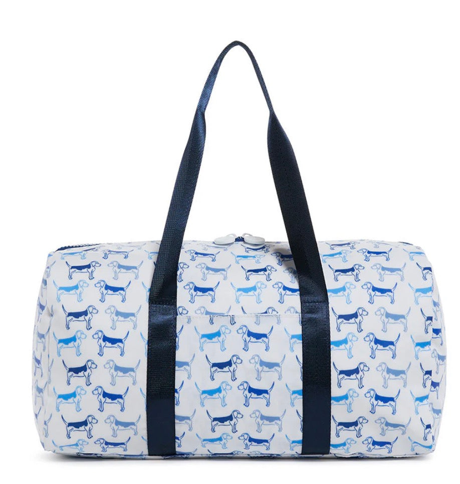 Puppy Love Blue Weekender Duffle -TRVL Design