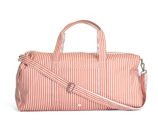 TRVL XL Weekender Duffle -Pimlico Stripe Rust