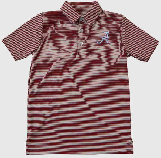Vive La Fete Performance Crimson Tide Polo