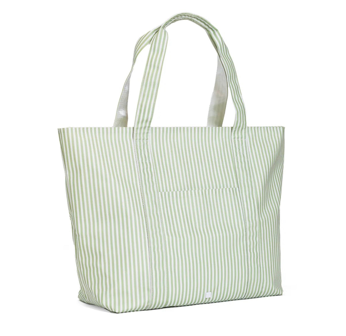 Jumbo XL TRVL tote - Pimlico Stripe Sage BACKORDERED UNTIL 6/25