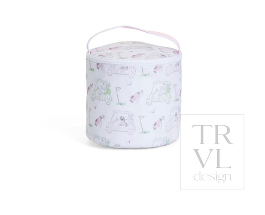 TRVL Snack Tote PUTT PUTT PINK