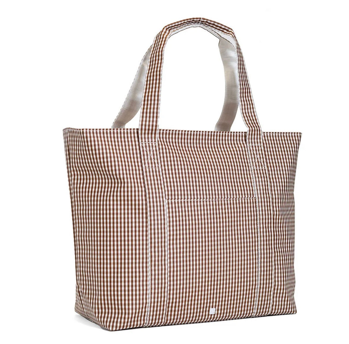 Jumbo XL TRVL tote - Coco Gingham