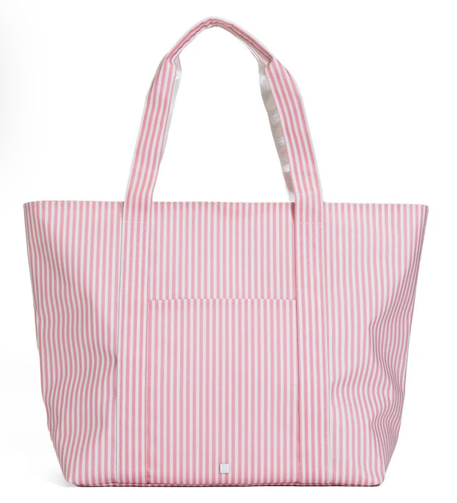 Jumbo XL TRVL tote Pimlico Stripe Dusty Rose