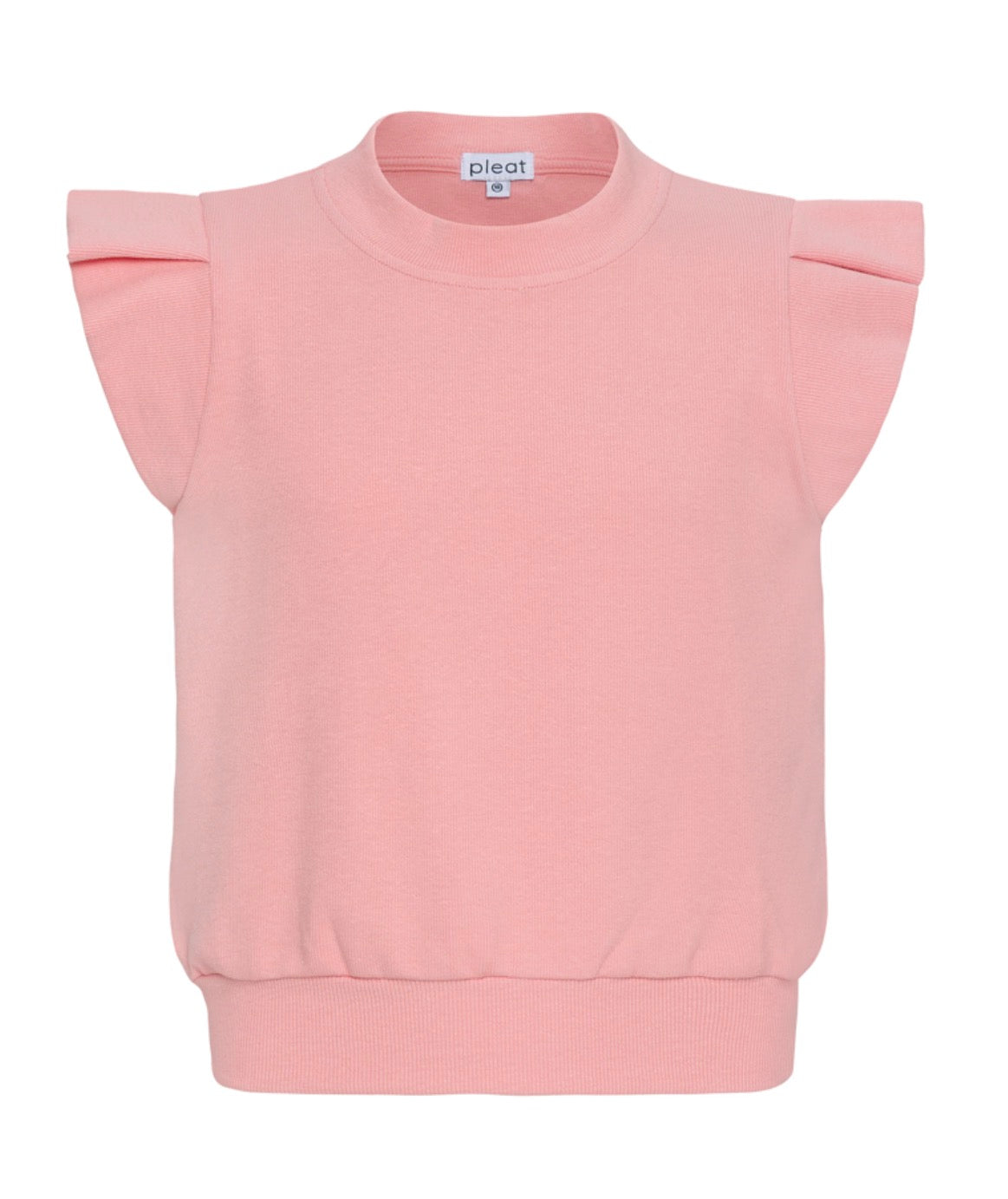 Pleat. Olivia Top - coral