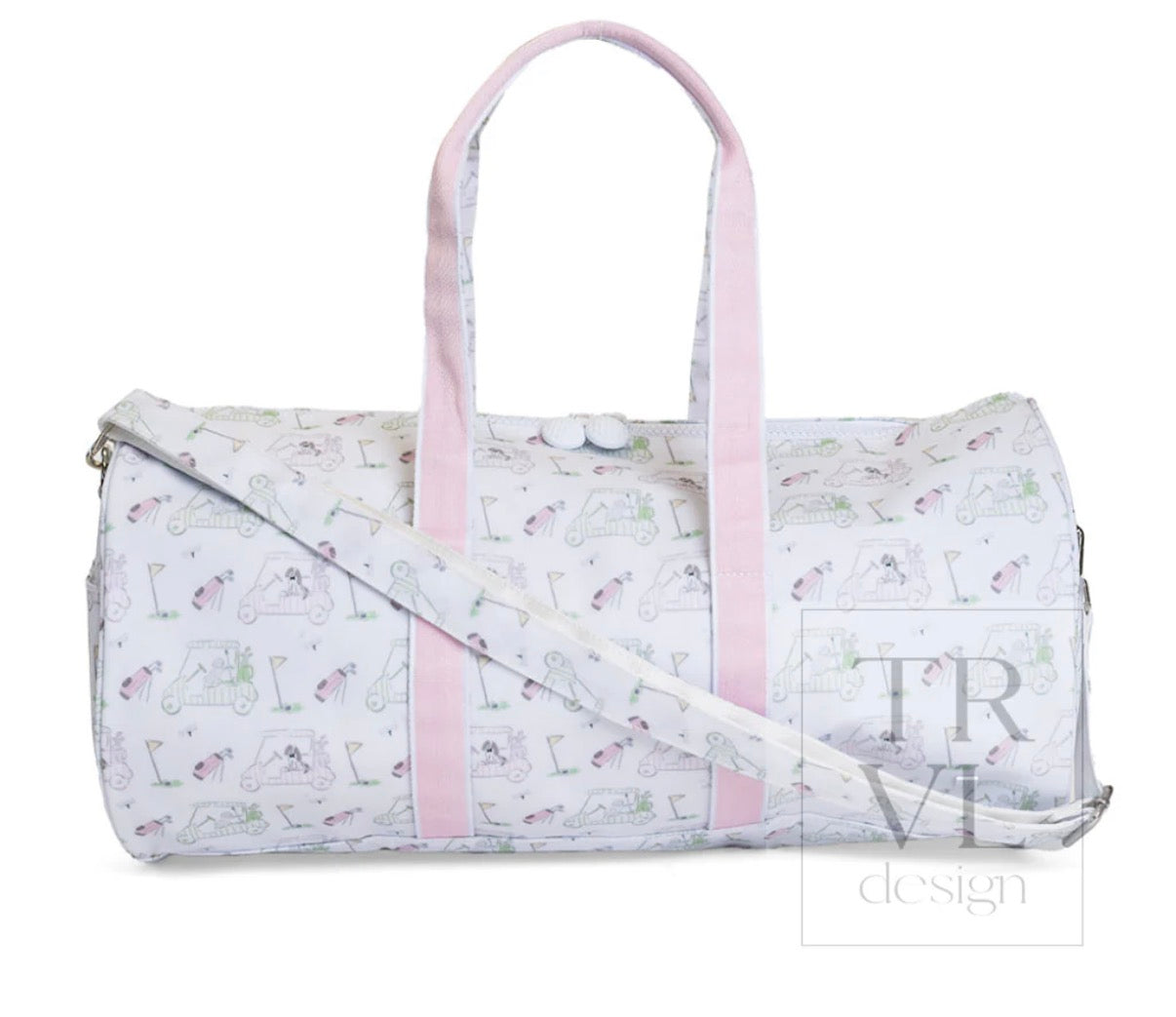 Large Roll Duffle TRVL - PUTT PUTT PINK