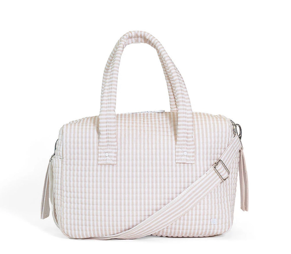 TRVL Stroller Bag - PIMLICO STRIPE SAND