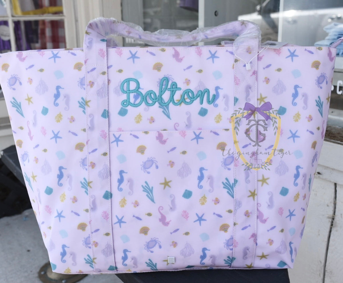 JUMBO TRVL Tote - Seaside