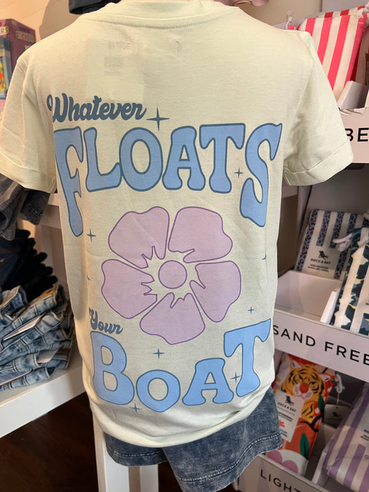 whatever floats your boat tee