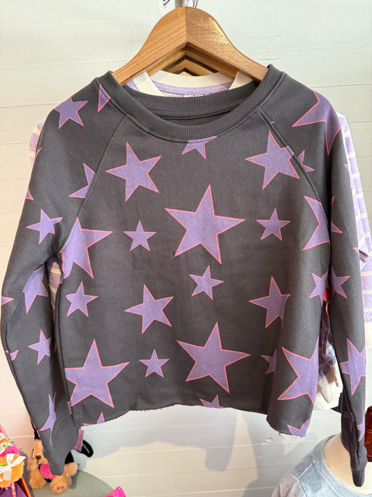 Paper Flower Star Sweatshirt