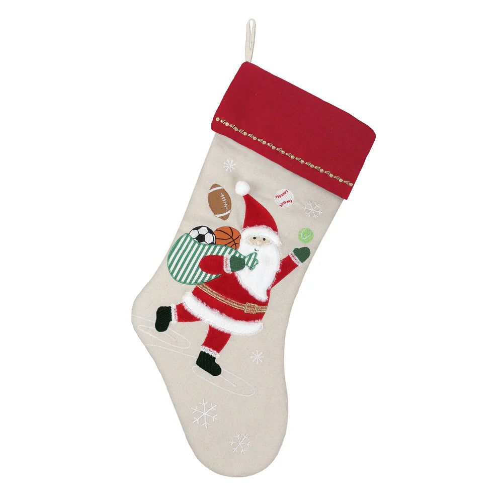 Mon Ami Sport Santa Stocking