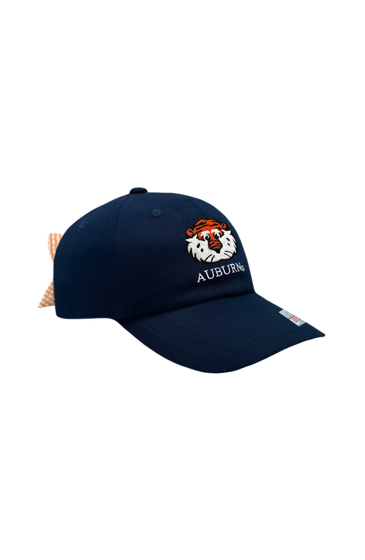 Bits & Bows Auburn Hat with bow
